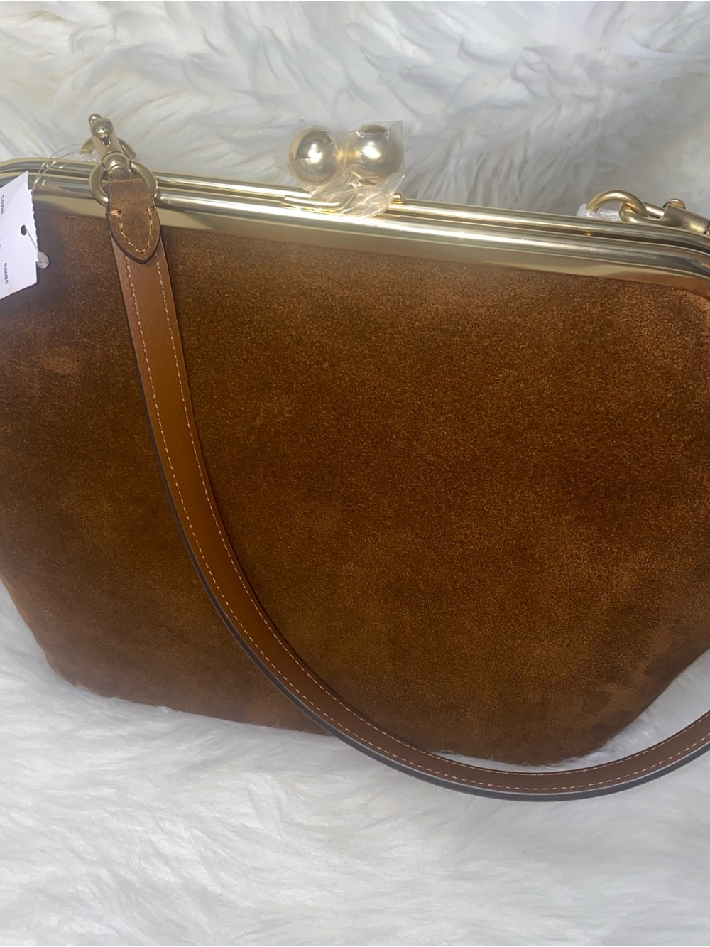 Coach 🤎  Kisslock Frame Bag 27 New with tags 🏷️